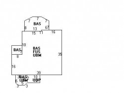 1038 Beacon St, Newton, MA 02459 floor plan