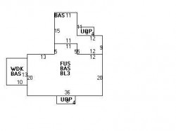 44 Stearns St, Newton, MA 02459 floor plan