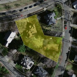 300 Commonwealth Ave, Newton, MA 02459 aerial view