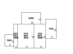 56 Langdon St, Newton, MA 02458 floor plan