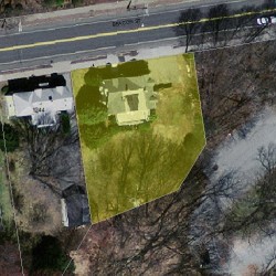 1238 Beacon St, Newton, MA 02468 aerial view