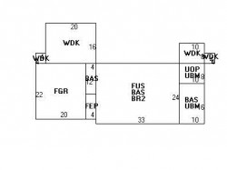 285 Mount Vernon St, Newton, MA 02465 floor plan