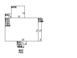 20 Rotherwood Rd, Newton, MA 02459 floor plan