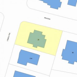 26 Page Rd, Newton, MA 02460 plot plan