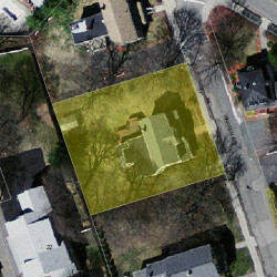 9 Warren Ave, Newton, MA 02465 aerial view