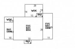 15 Hobart Rd, Newton, MA 02459 floor plan