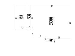 21 Harold Ter, Newton, MA 02465 floor plan