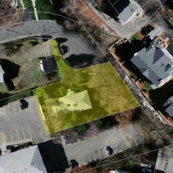 66 John St, Newton, MA 02459 aerial view