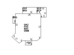 3 Orris St, Newton, MA 02466 floor plan