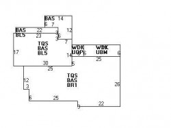 83 Devonshire Rd, Newton, MA 02468 floor plan