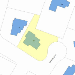 26 Homestead St, Newton, MA 02468 plot plan