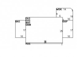 500 Dedham St, Newton, MA 02459 floor plan