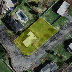 88 Peregrine Rd, Newton, MA 02459 aerial view