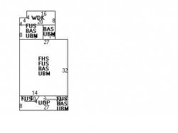 44 Churchill St, Newton, MA 02460 floor plan