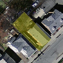67 Clinton St, Newton, MA 02458 aerial view