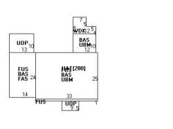 73 Elmore St, Newton, MA 02459 floor plan