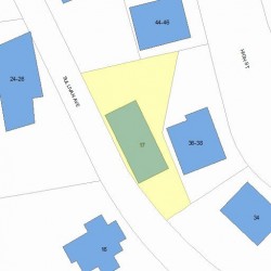 17 Sullivan Ave, Newton, MA 02464 plot plan