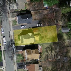 14 Owatonna St, Newton, MA 02466 aerial view