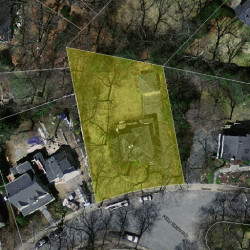 45 Alban Rd, Newton, MA 02468 aerial view