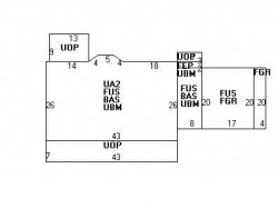 239 Windsor Rd, Newton, MA 02468 floor plan
