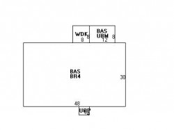 30 Gardner St, Newton, MA 02458 floor plan