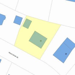 20 Rockledge Rd, Newton, MA 02461 plot plan