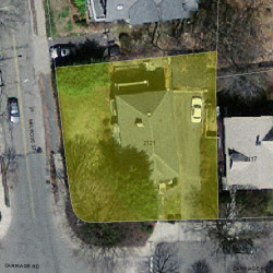 2121 Commonwealth Ave, Newton, MA 02466 aerial view