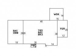 105 Pine Ridge Rd, Newton, MA 02468 floor plan