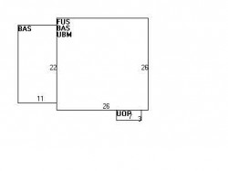 126 Jackson St, Newton, MA 02459 floor plan