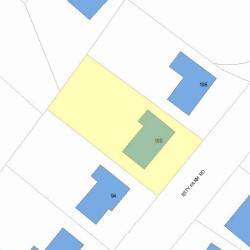 100 Esty Farm Rd, Newton, MA 02459 plot plan