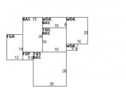 202 Bellevue St, Newton, MA 02458 floor plan