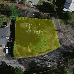 25 Shornecliffe Rd, Newton, MA 02458 aerial view