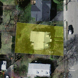 149 Upland Ave, Newton, MA 02461 aerial view