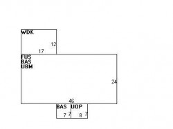 1 Ashmont Ave, Newton, MA 02458 floor plan