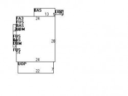 951 Walnut St, Newton, MA 02460 floor plan