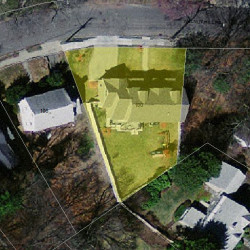 100 Walnut Hill Rd, Newton, MA 02461 aerial view