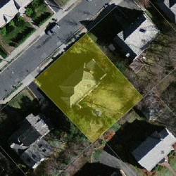 53 Fellsmere Rd, Newton, MA 02459 aerial view