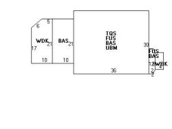 122 Concord St, Newton, MA 02462 floor plan