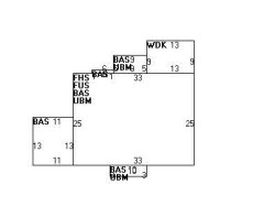 42 Berwick Rd, Newton, MA 02459 floor plan