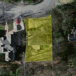 30 Sunhill Ln, Newton, MA 02459 aerial view