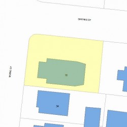 18 Garner St, Newton, MA 02459 plot plan