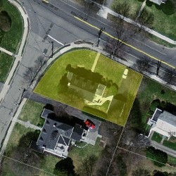 1840 Beacon St, Newton, MA 02459 aerial view
