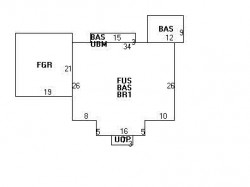 55 Montrose St, Newton, MA 02458 floor plan