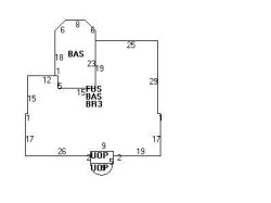 1548 Commonwealth Ave, Newton, MA 02465 floor plan