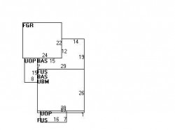 162 Hunnewell Ave, Newton, MA 02458 floor plan