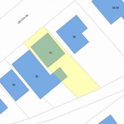 60 Lincoln Rd, Newton, MA 02458 plot plan