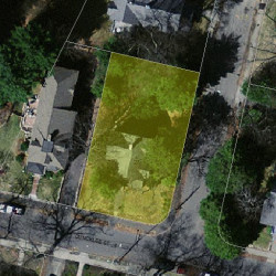 27 Duncklee St, Newton, MA 02461 aerial view