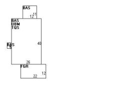 18 Rochester Rd, Newton, MA 02458 floor plan