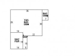 14 Parmenter Ter, Newton, MA 02465 floor plan