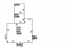 129 Jewett St, Newton, MA 02458 floor plan